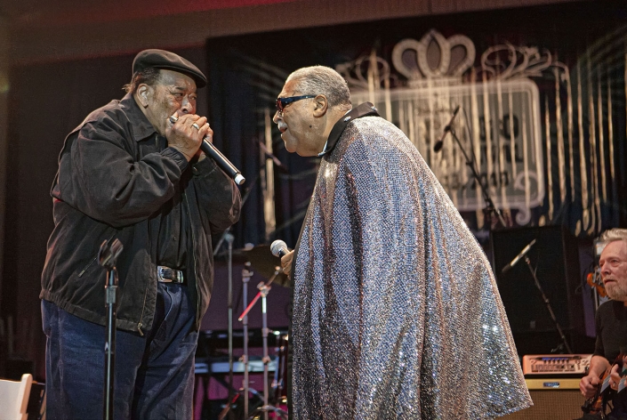 Chicago Blues Reunion: James Cotton, Sam Lay, and Harvey Mandel at Chicago Blues Festival, June 2010